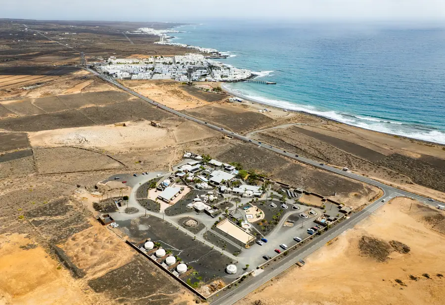 Finca de Arrieta, Lanzarote: ripresa aerea con drone