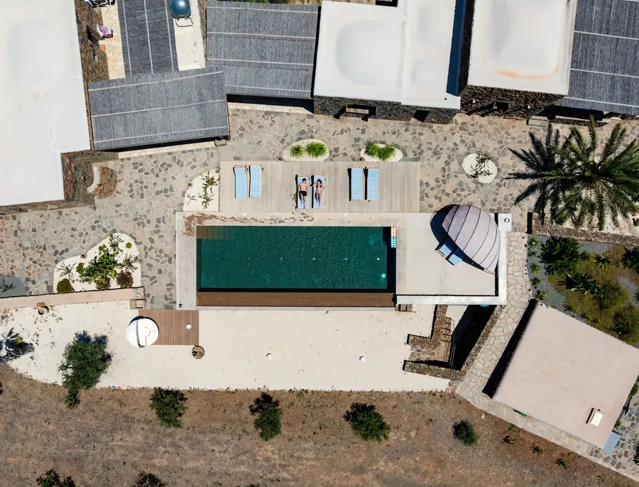 Alkibar, Pantelleria: ripresa aerea con drone